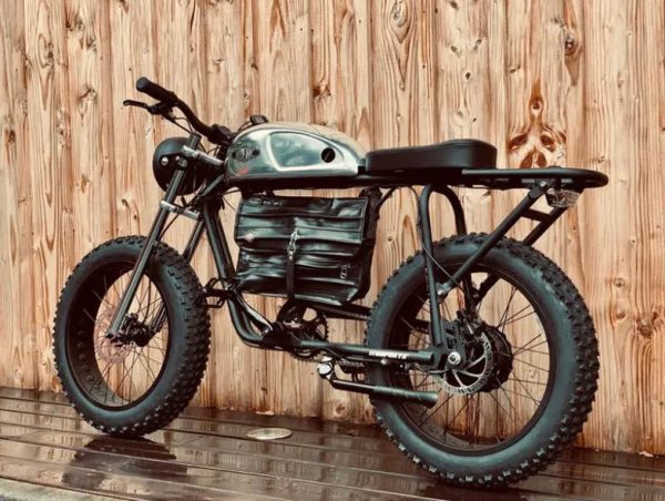 Vélo électrique Hedonic x Super 73 - Noir & Alu – Image 2